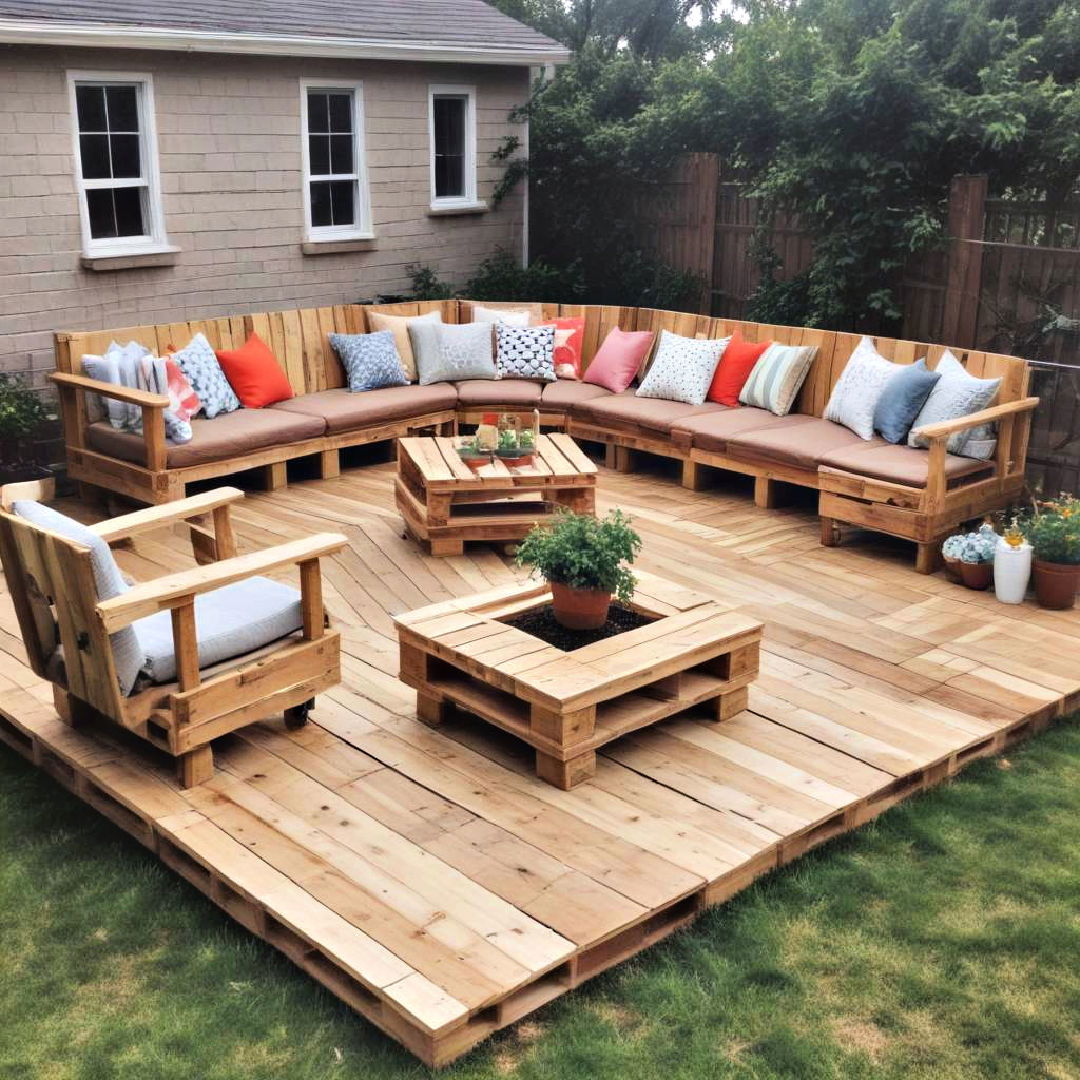 DIY wood pallet furniture