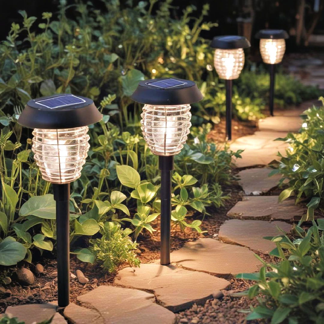 Solar Powered Garden Lights