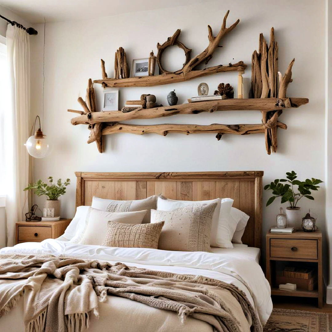 add driftwood decor