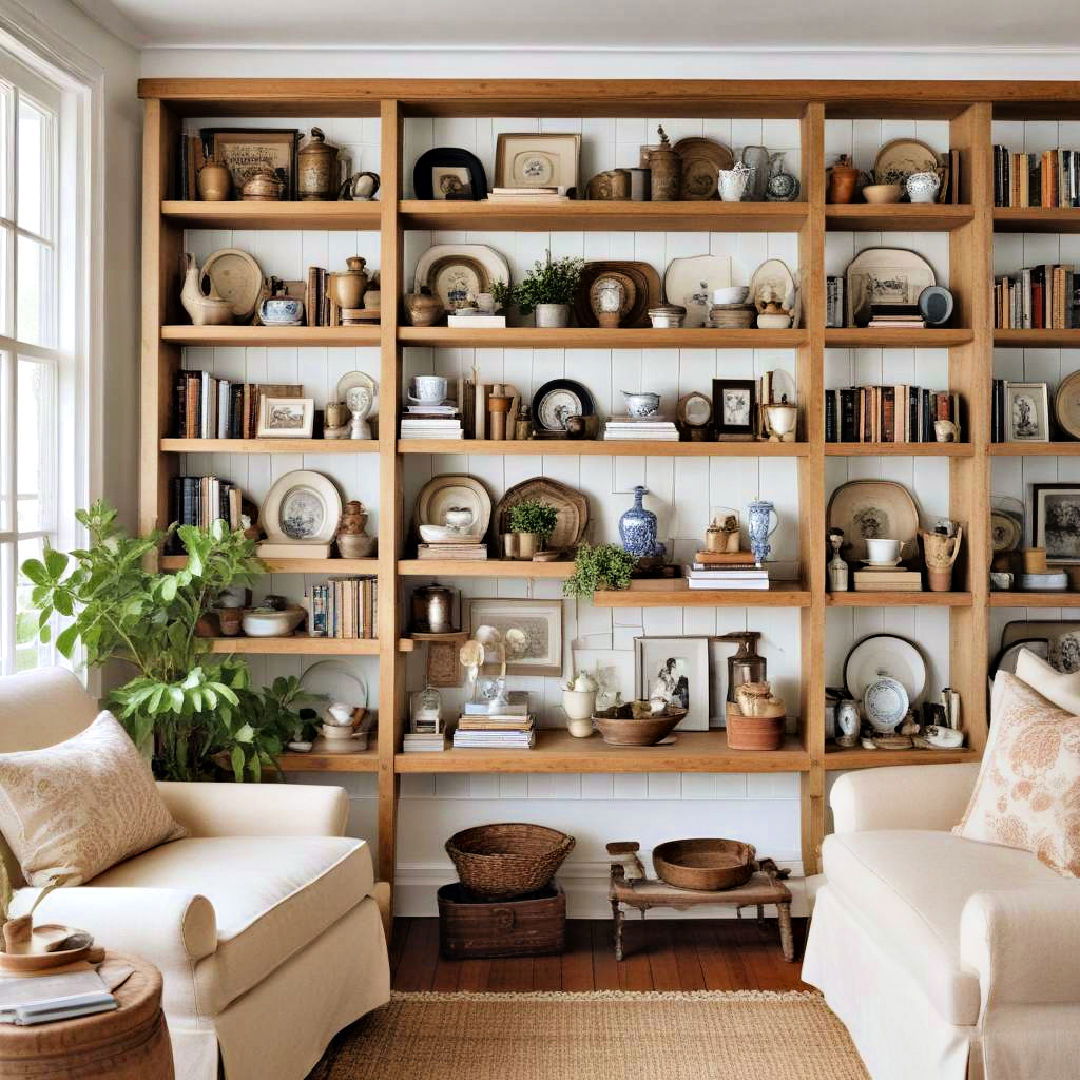 adopt open shelving