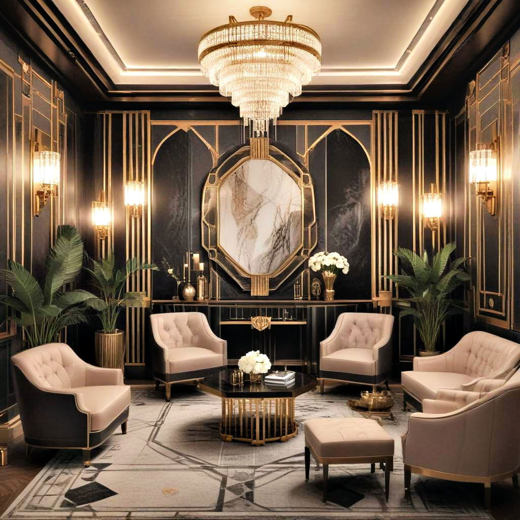 art deco glamour