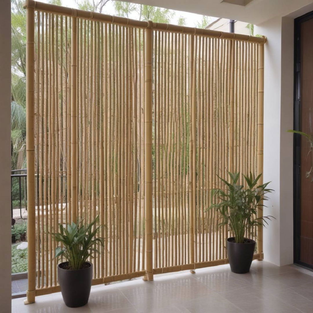 bamboo screens