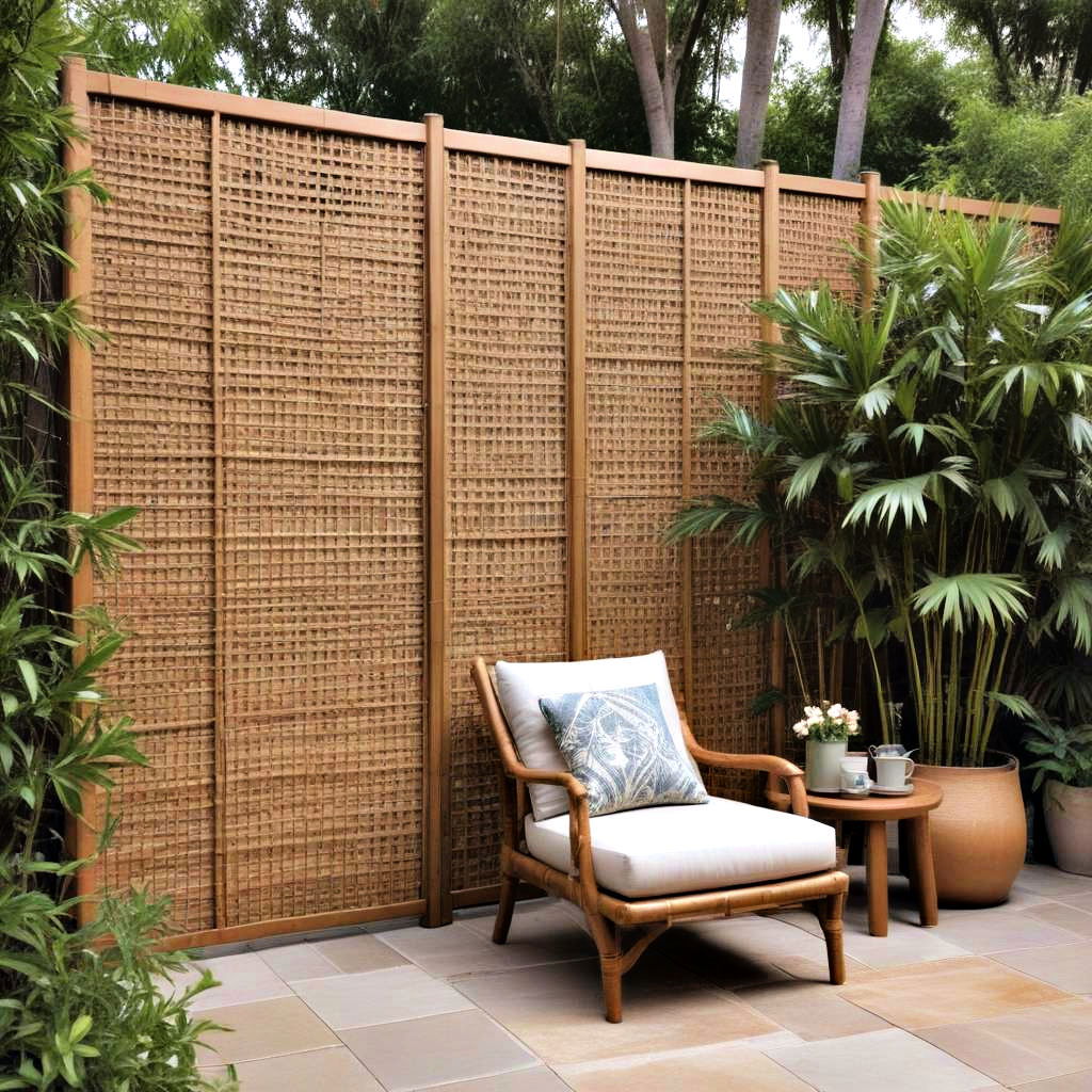 bamboo screens