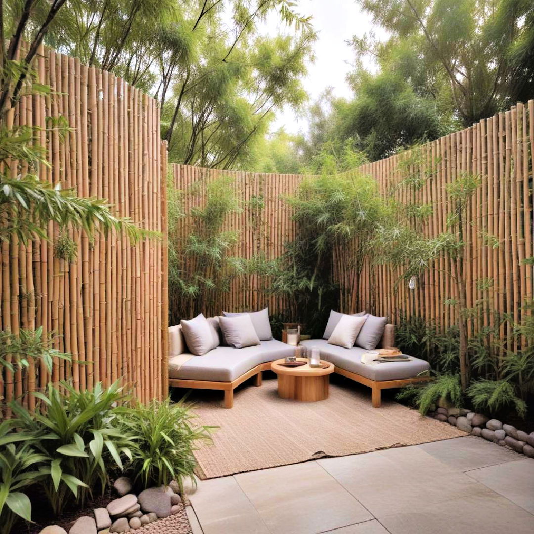 bamboo screens