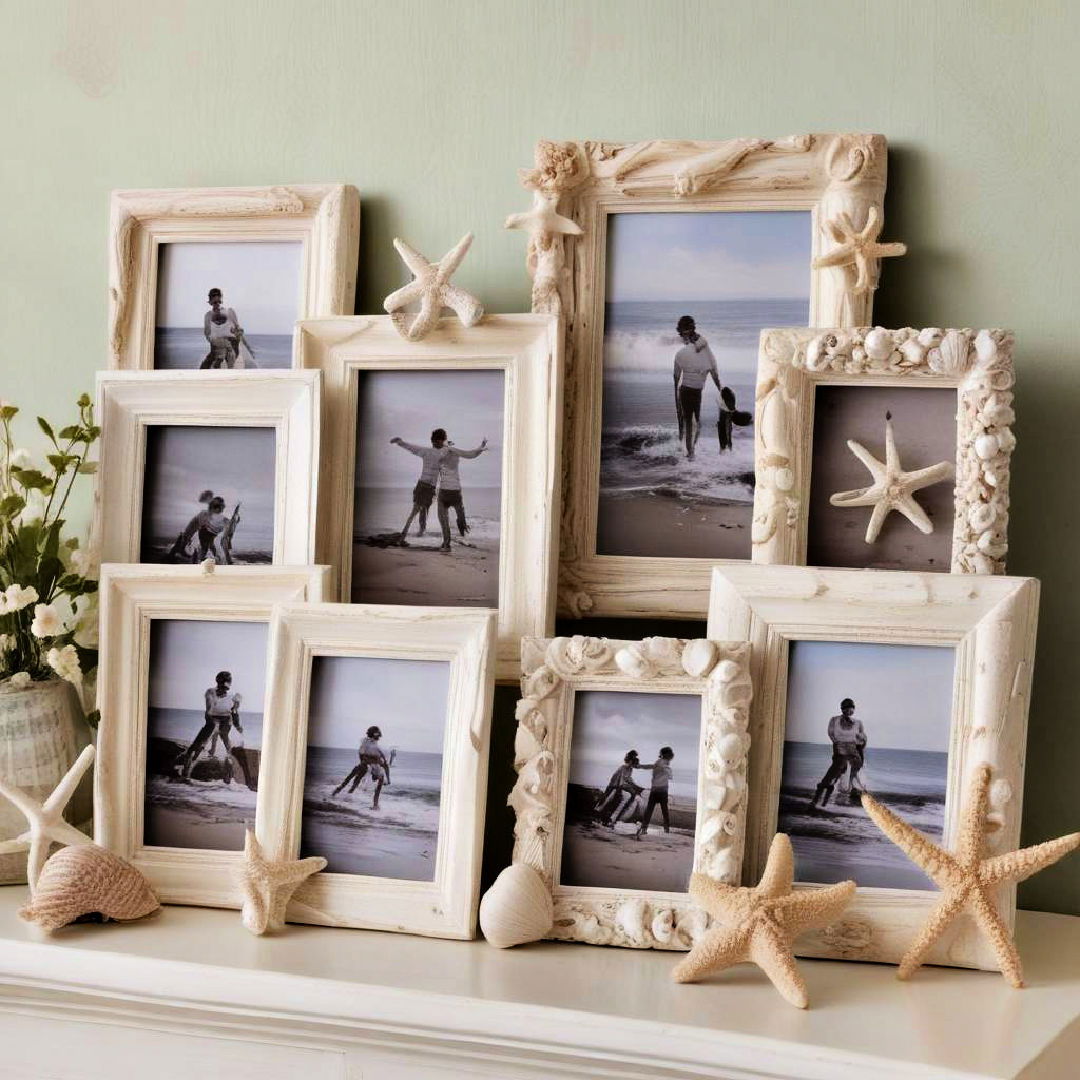 beach themed photo frames