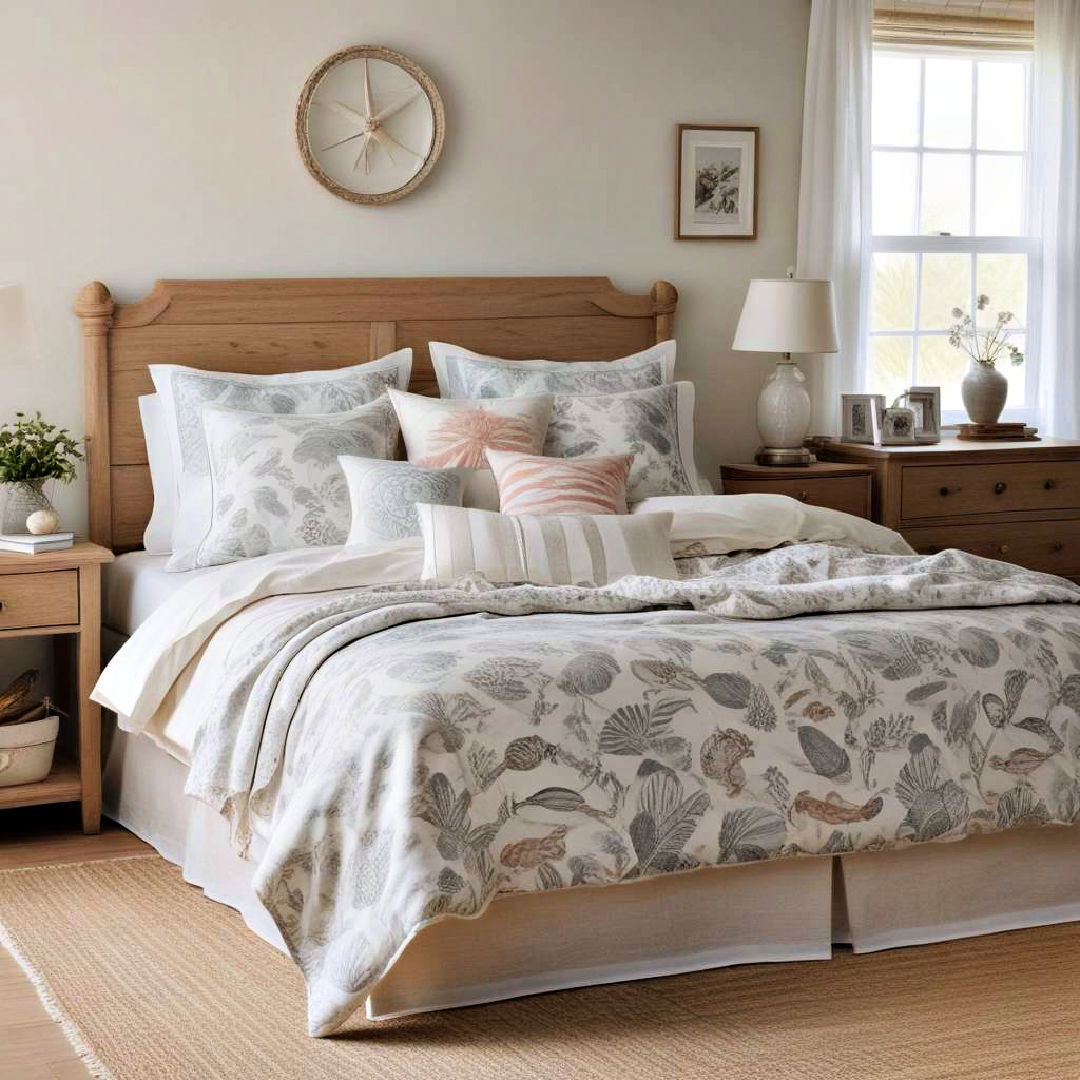 beachy bedding