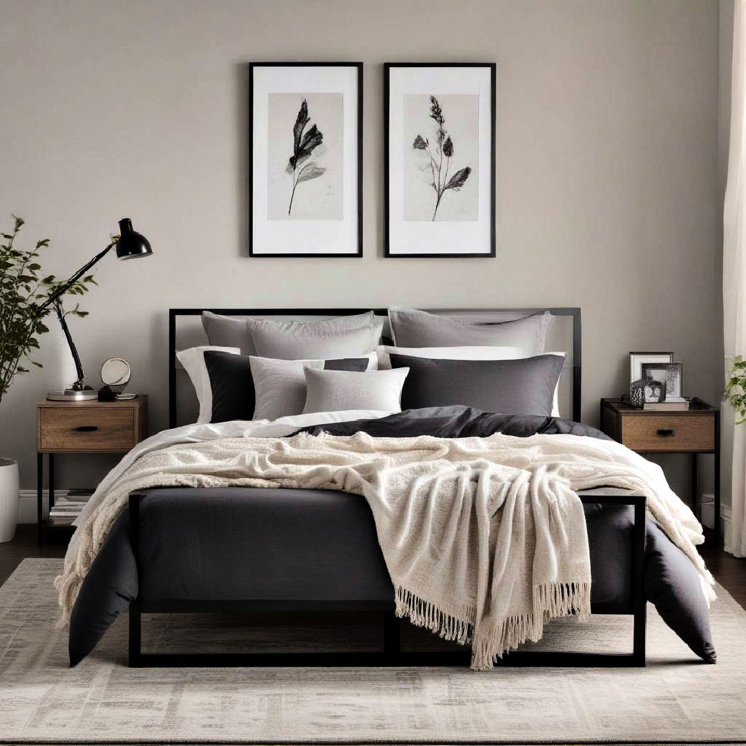 black bed frames