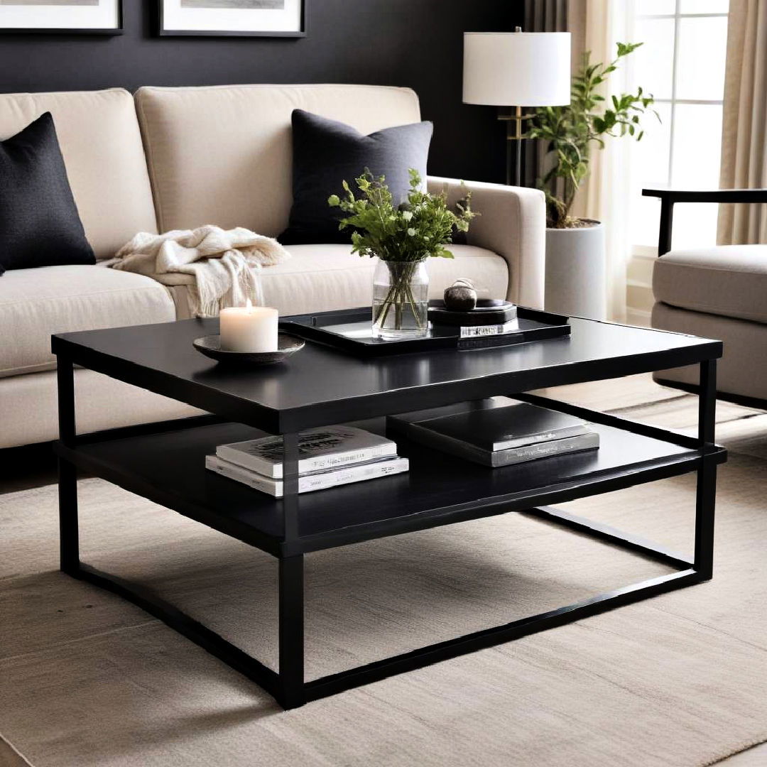 black coffee tables