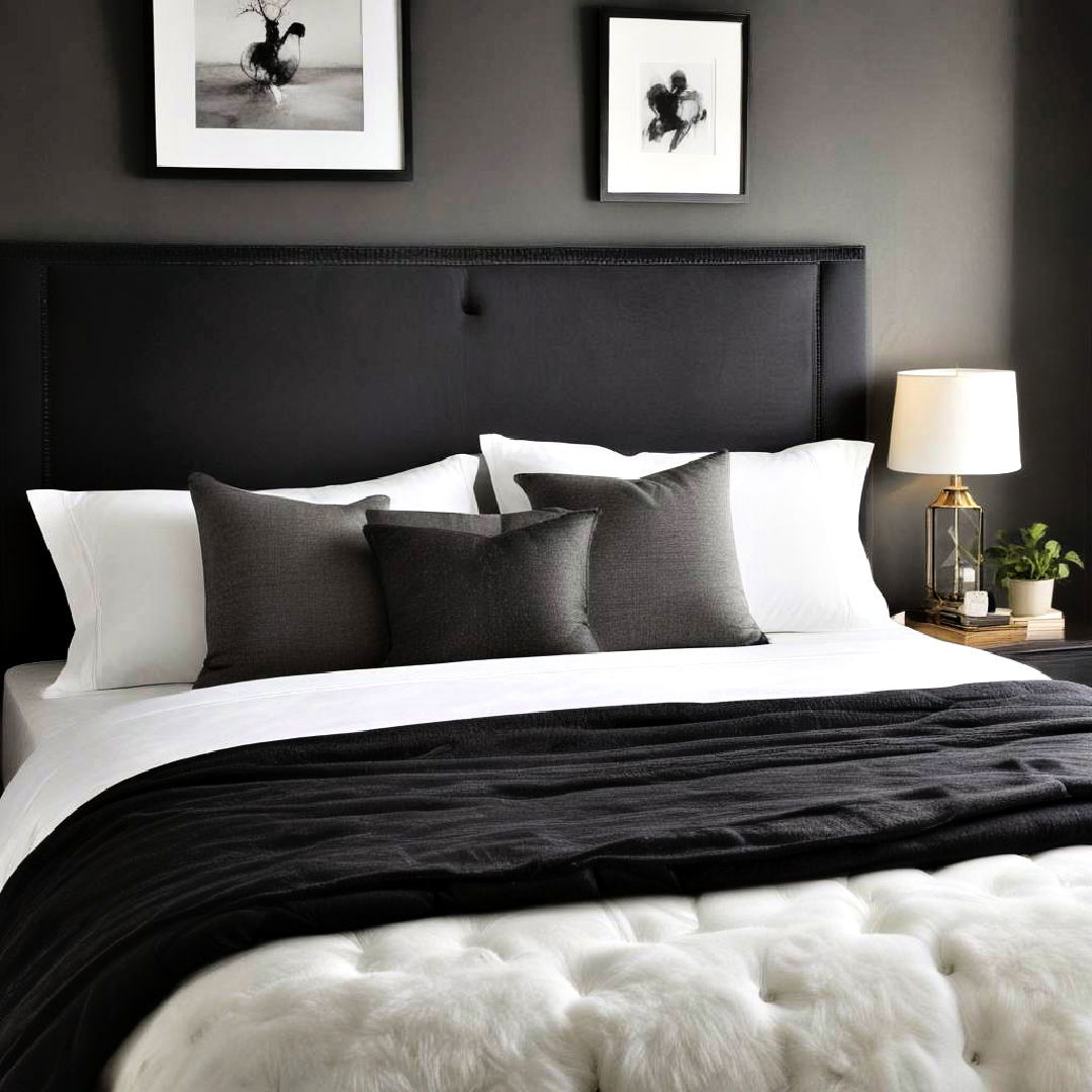 black headboards