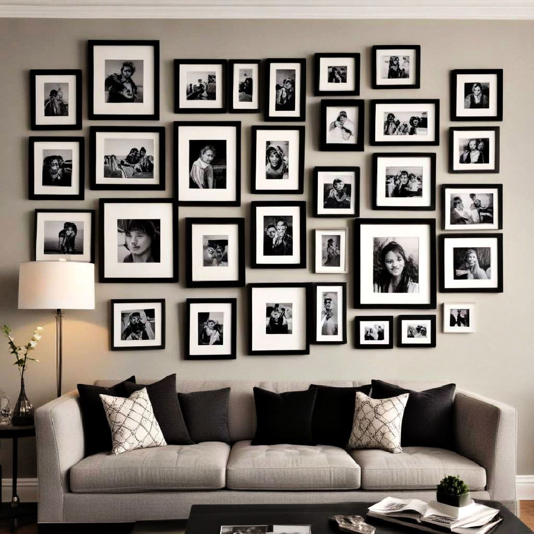 black picture frames