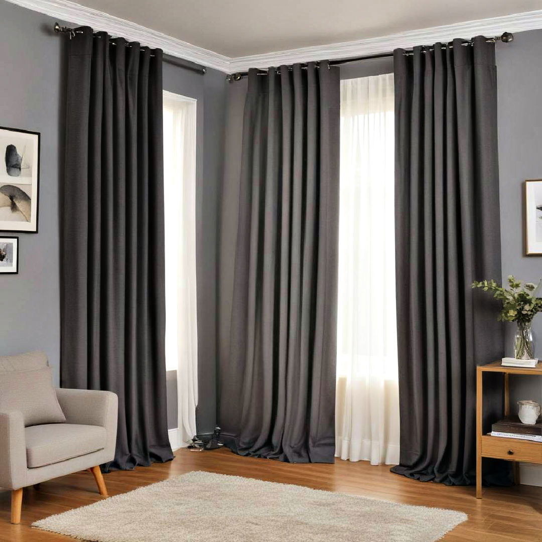 blackout curtains