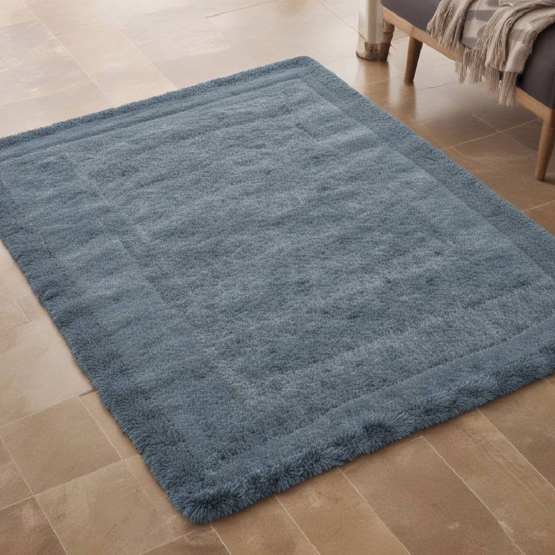 blue accent rugs