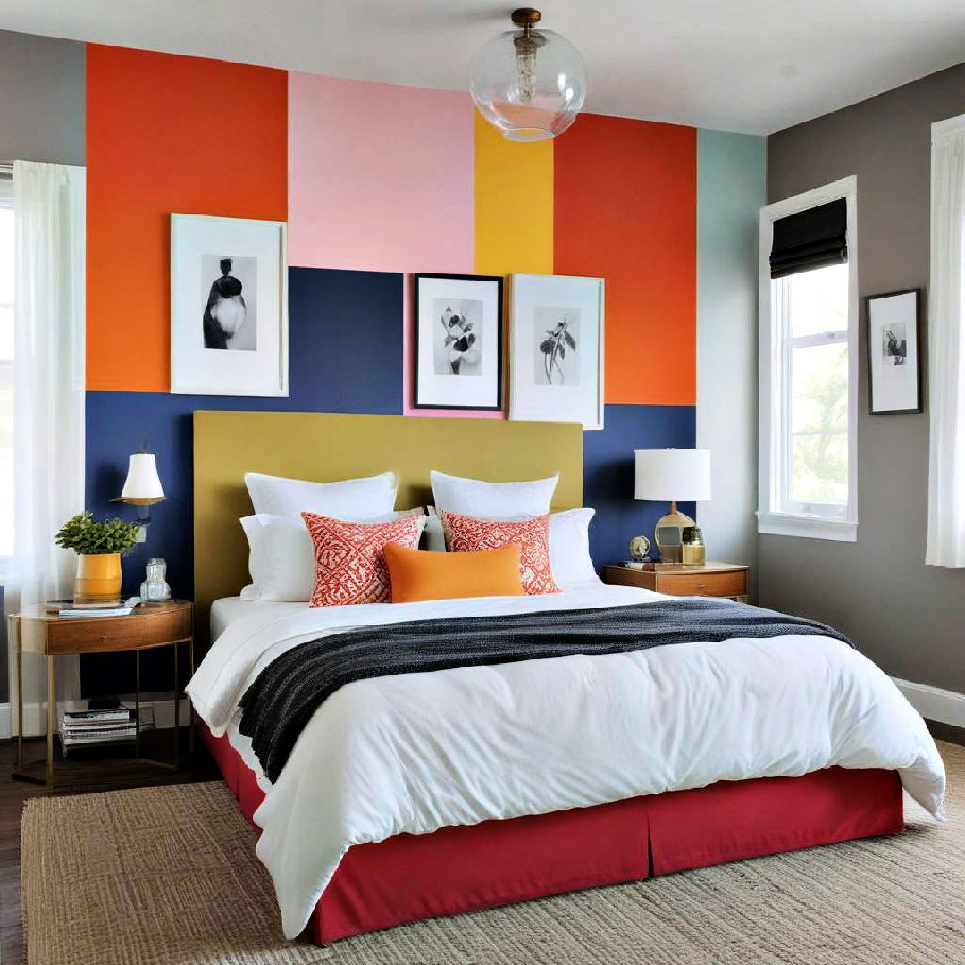 bold color blocks