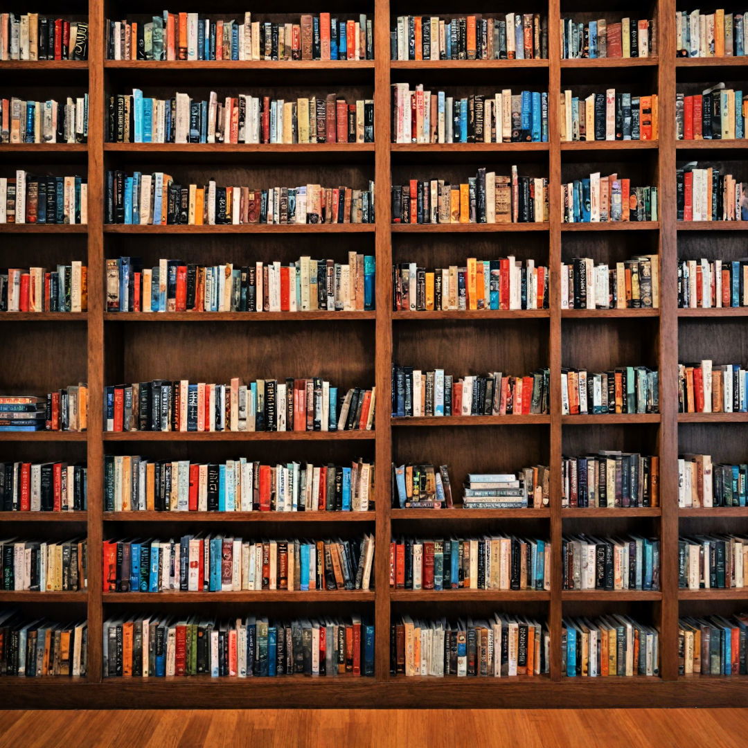 bookshelf wall