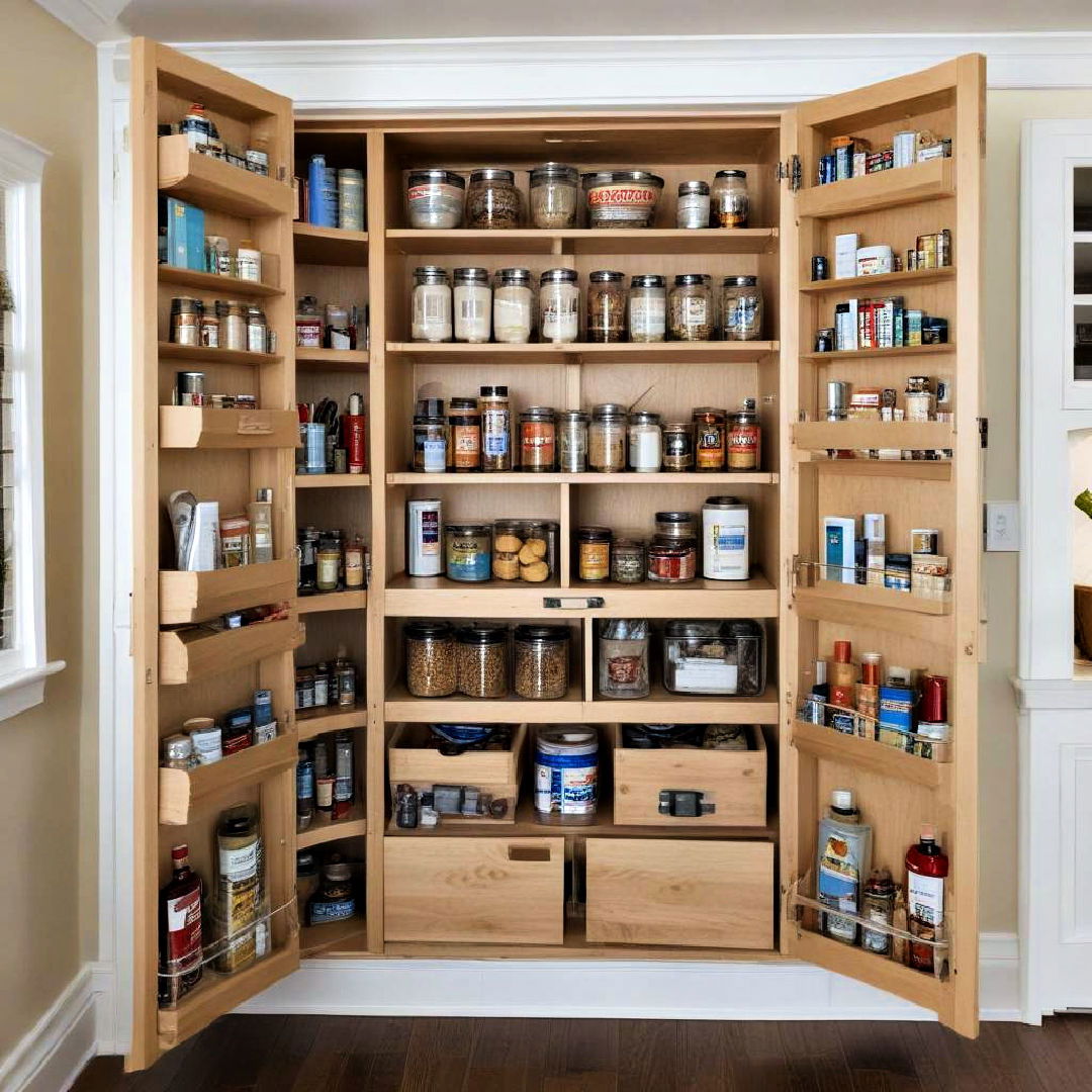 built in pantry