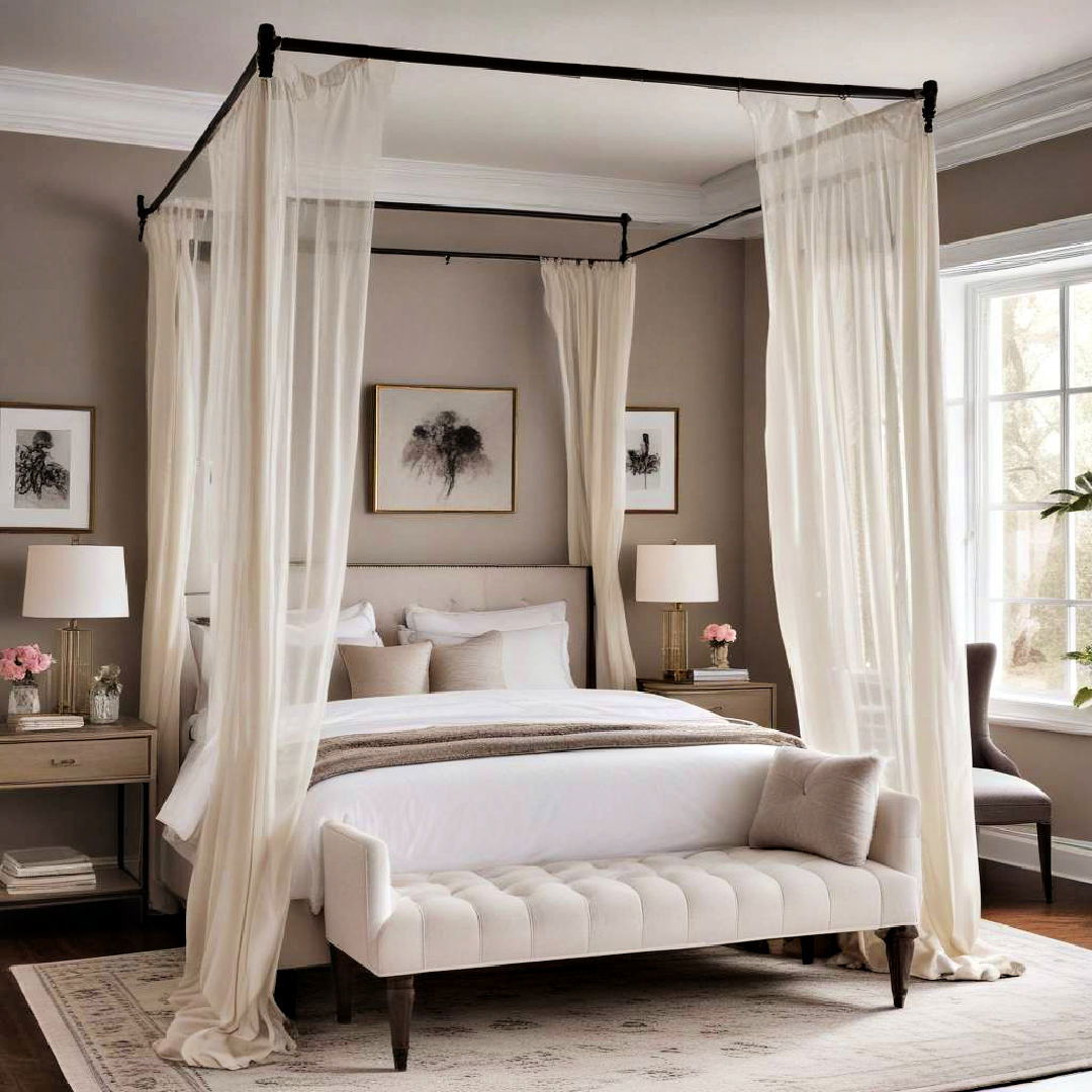 canopy bed drama