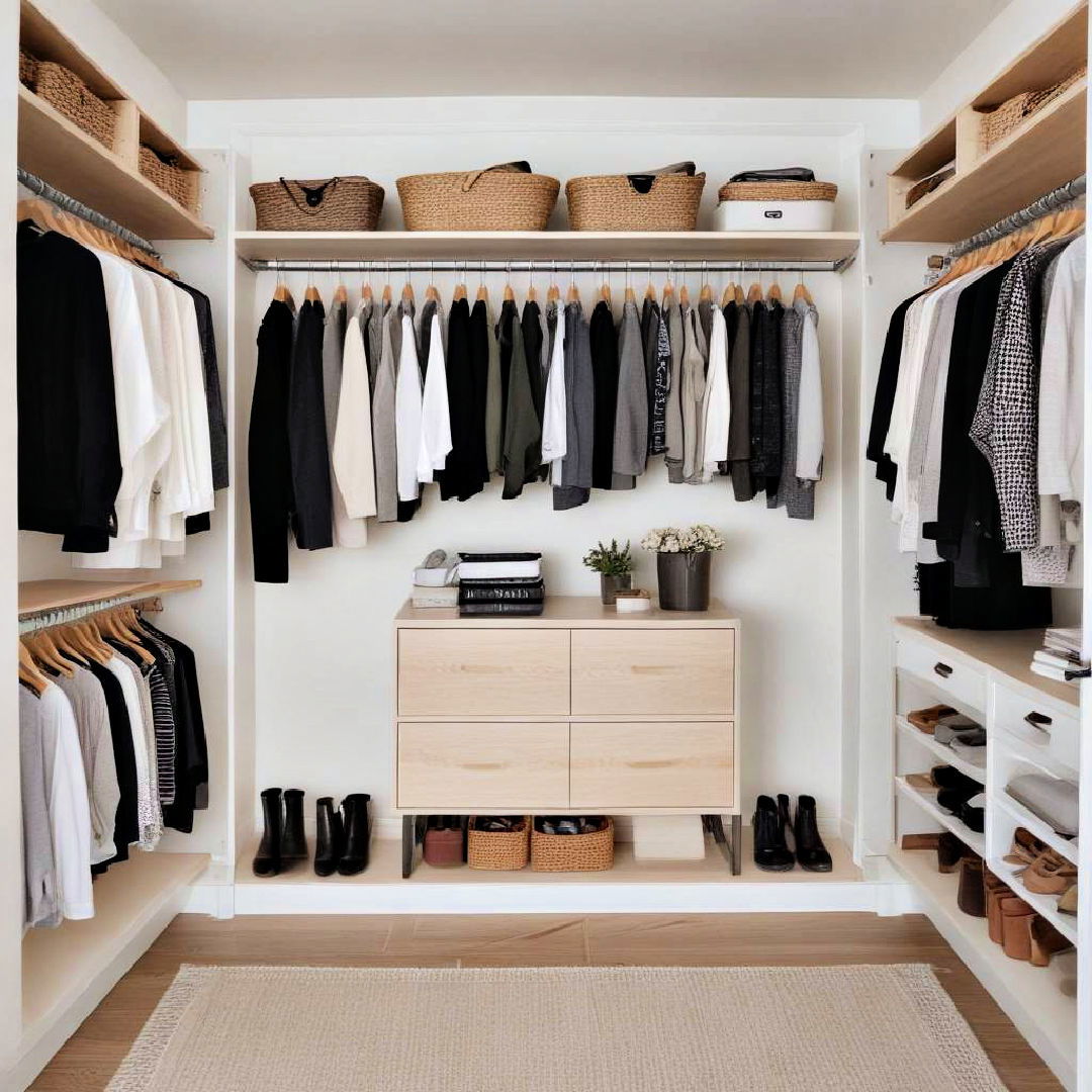 capsule wardrobe closet