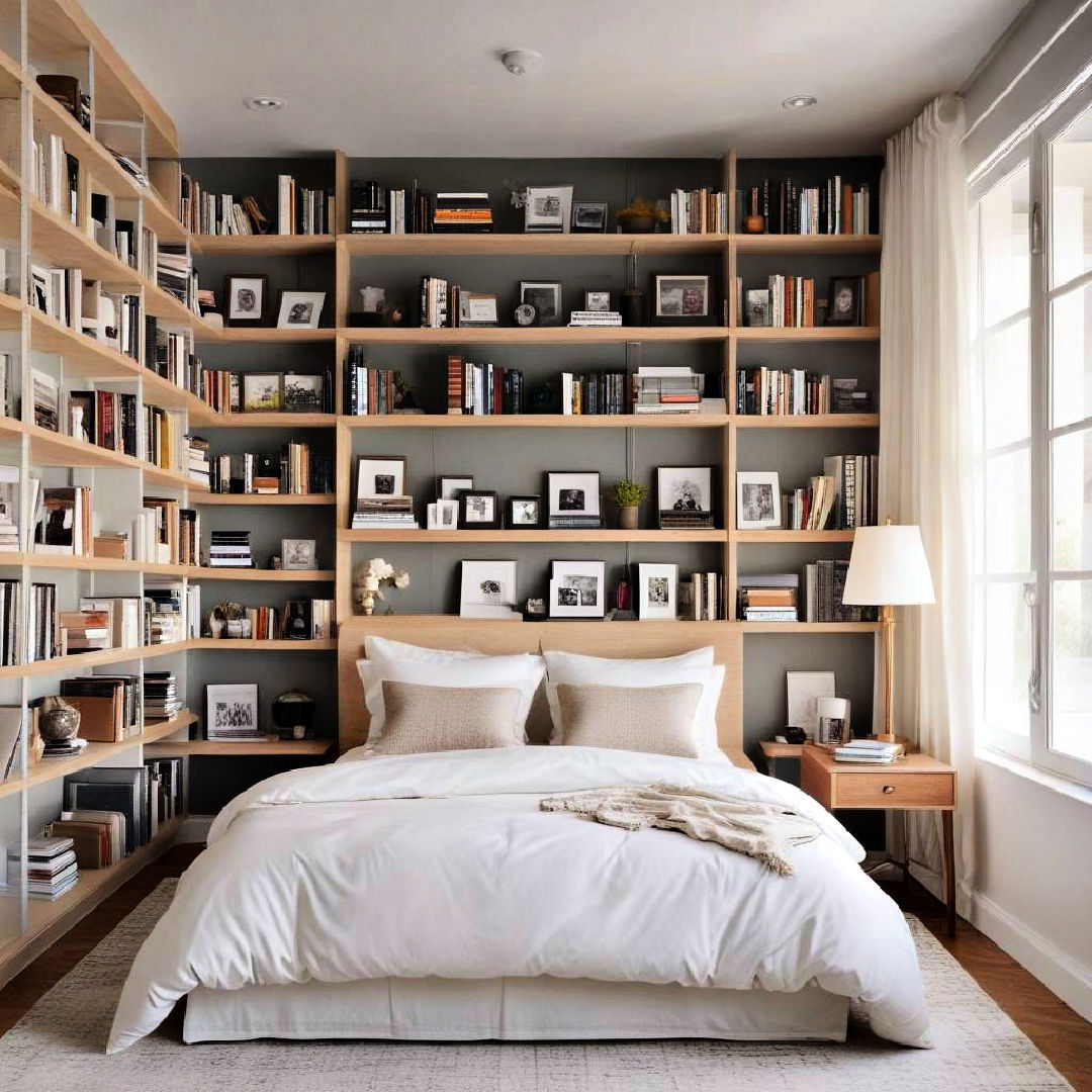 ceiling to floor shelving