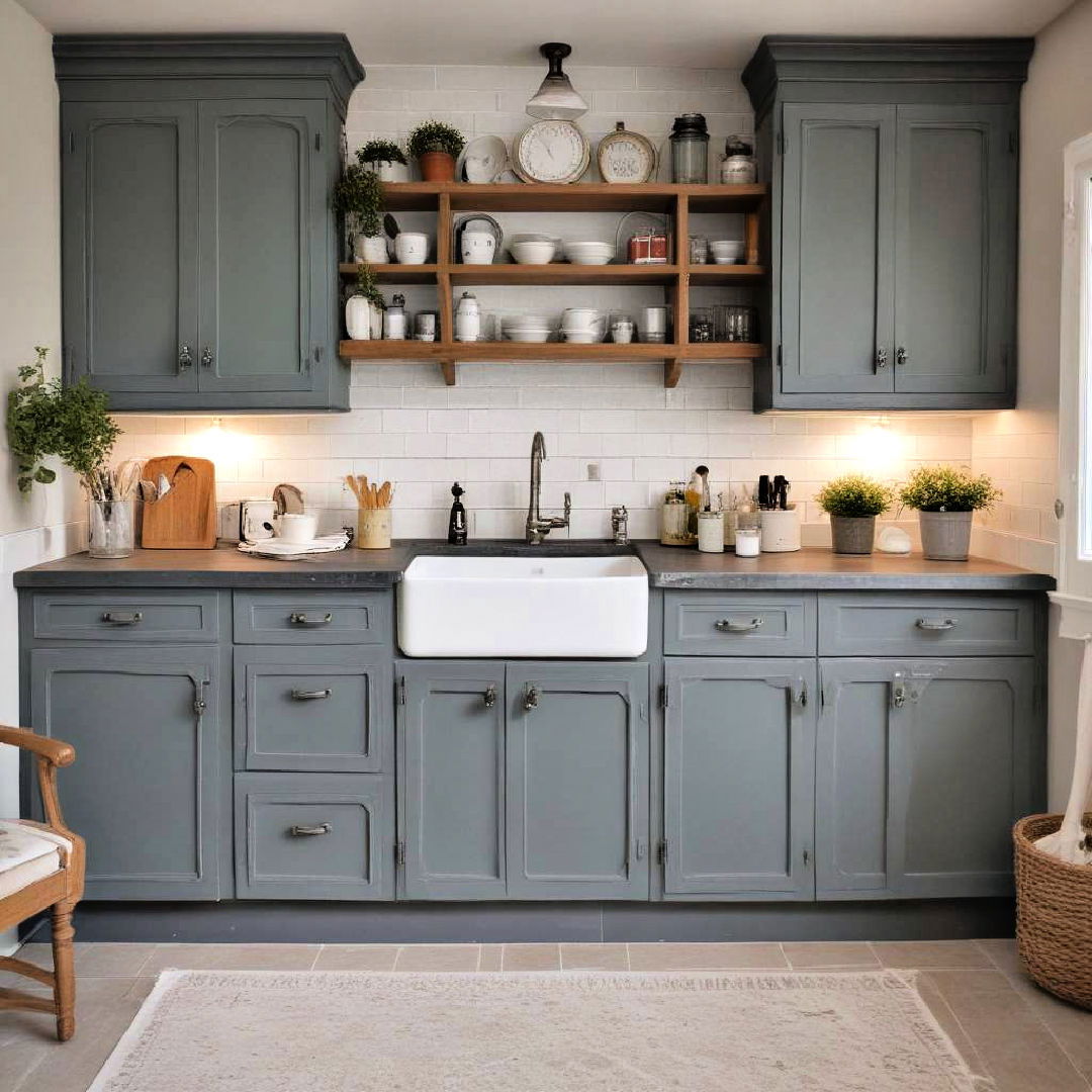 chalk paint cabinets