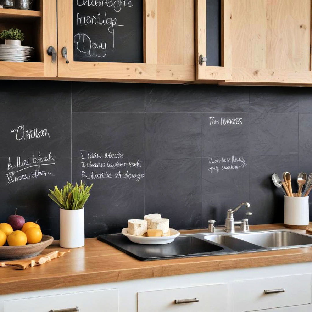 chalkboard tiles