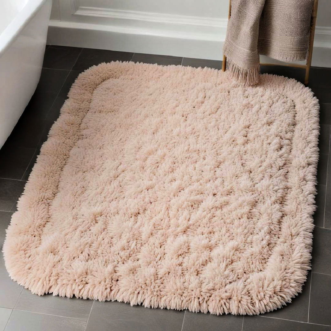 chenille bath rug