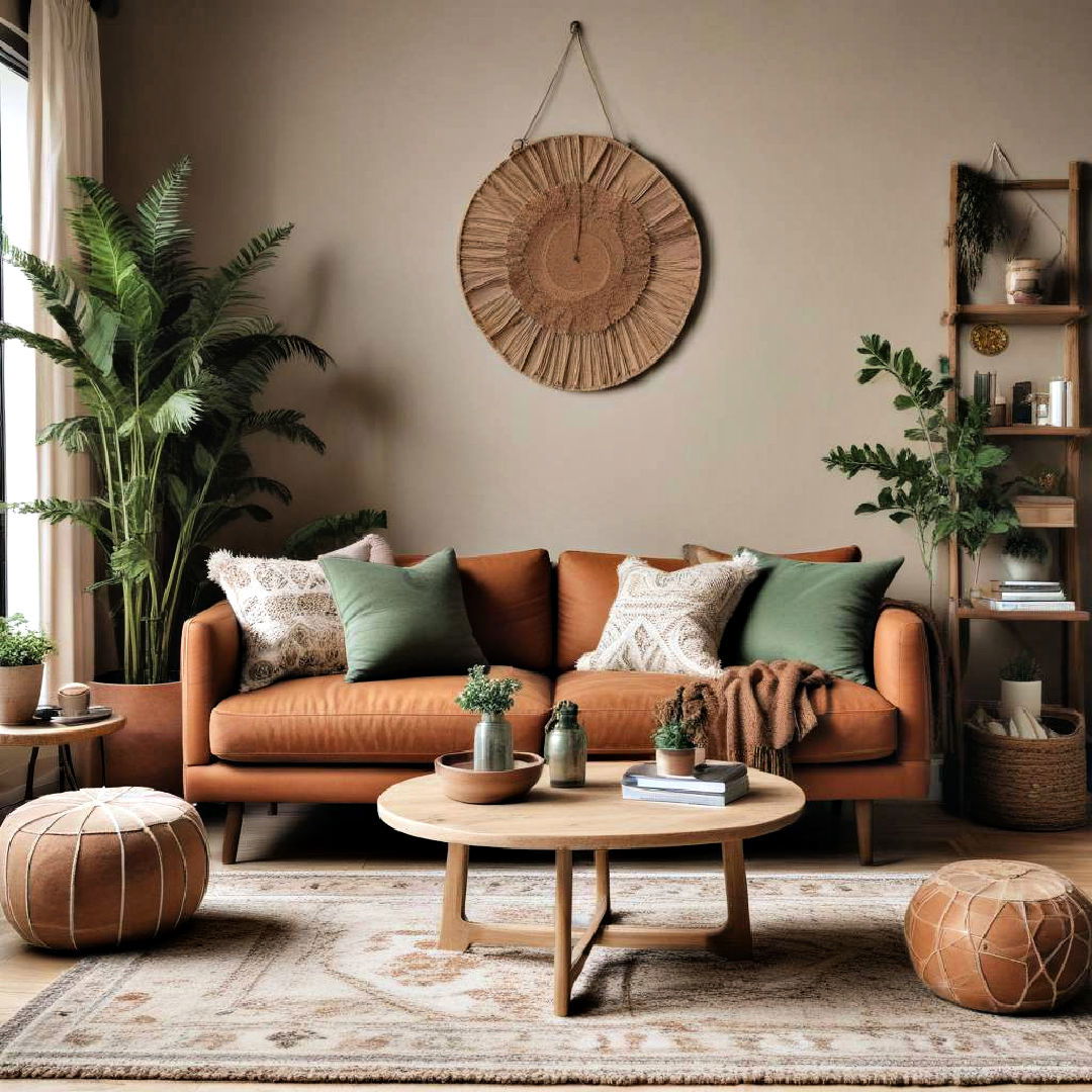 choose earthy tones