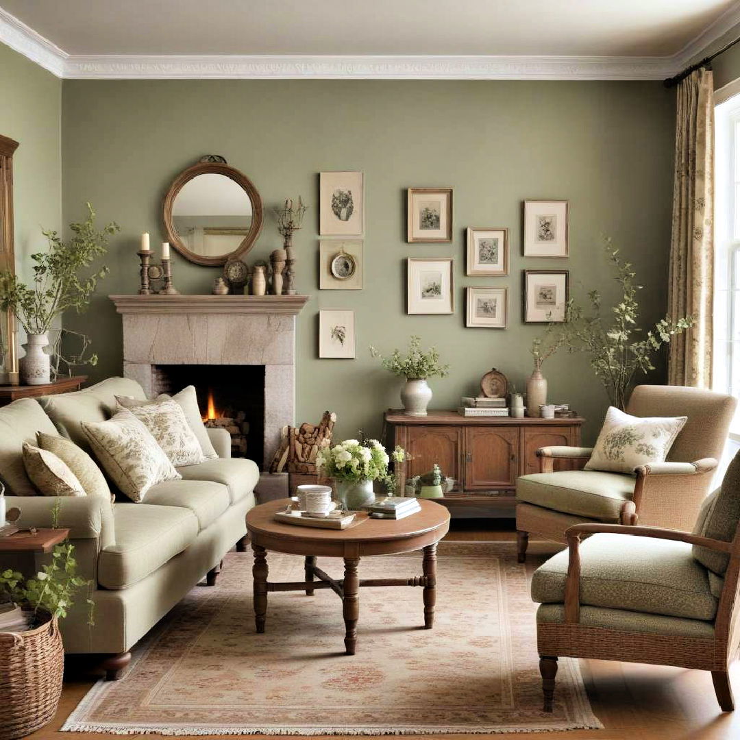 choose subdued earthy colors