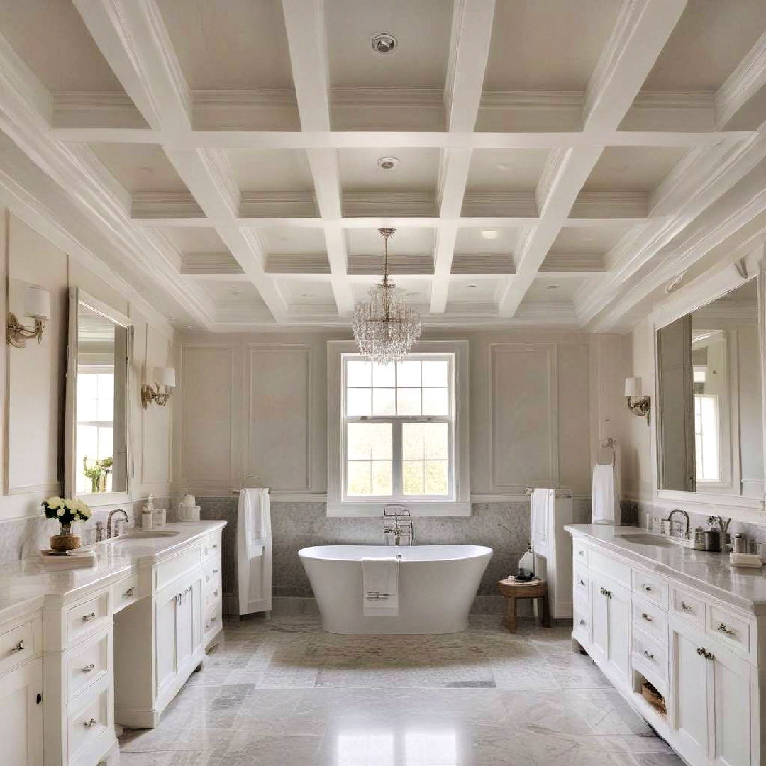 coffered ceilings