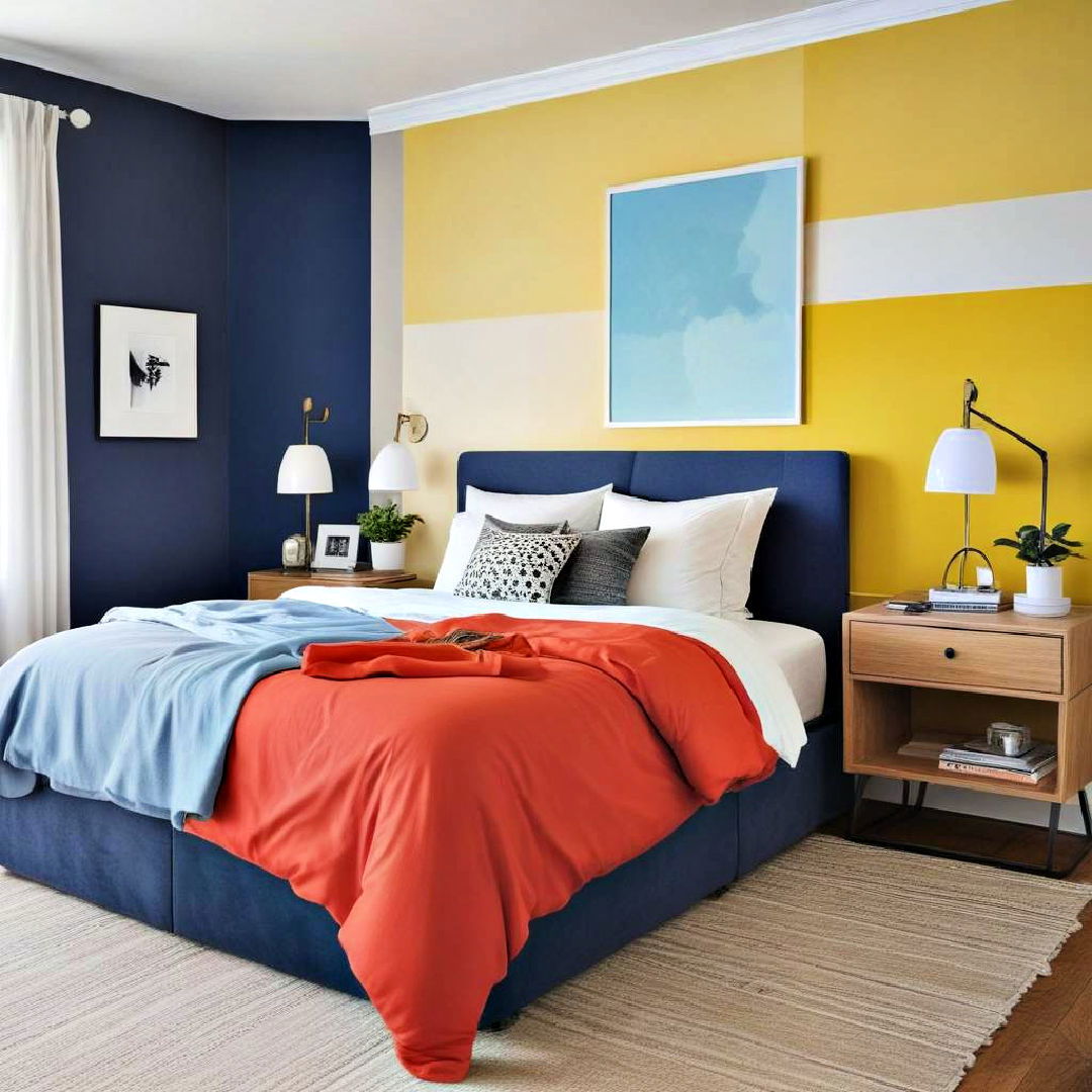 color block décor