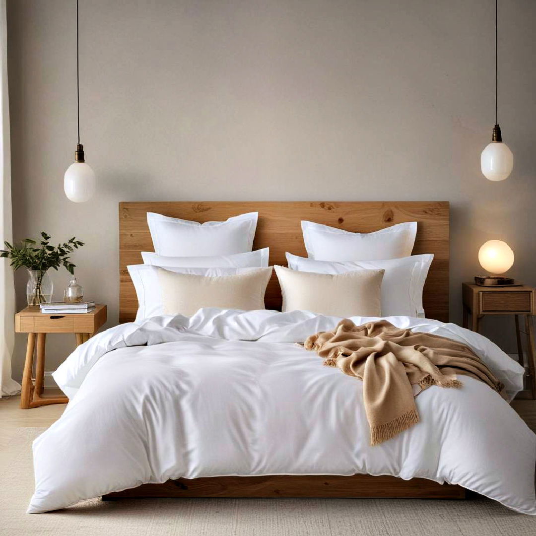 comfortable bedding