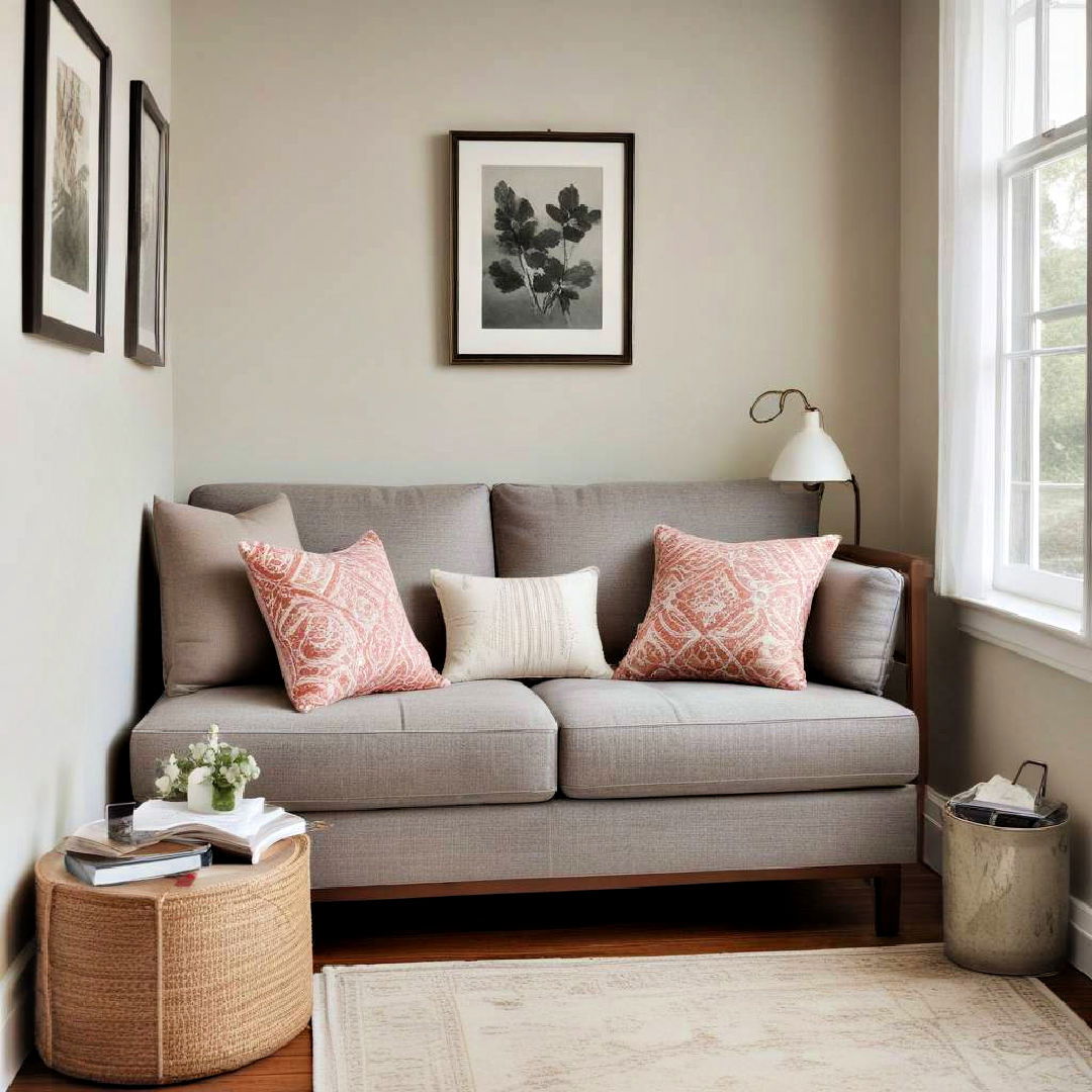 compact loveseat hideaway