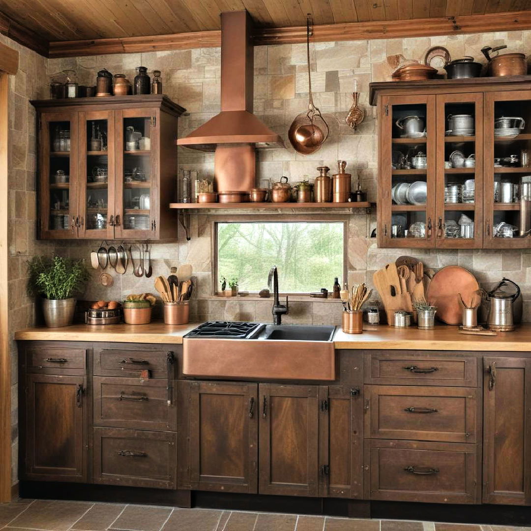 copper accents