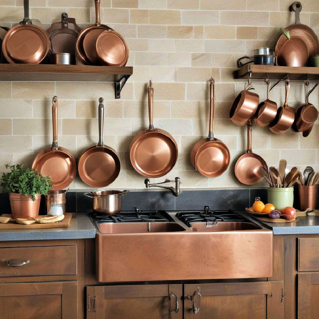 copper accents