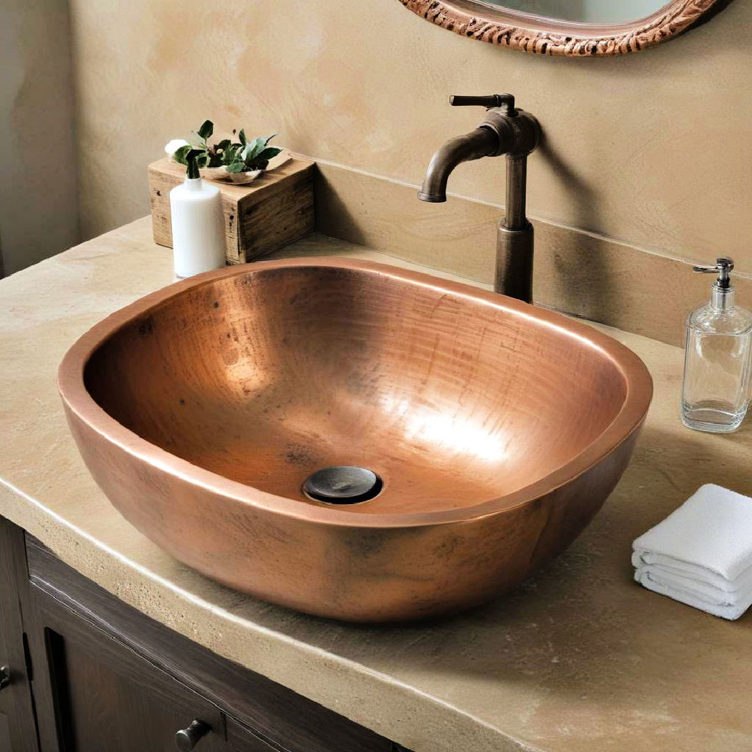 copper sinks