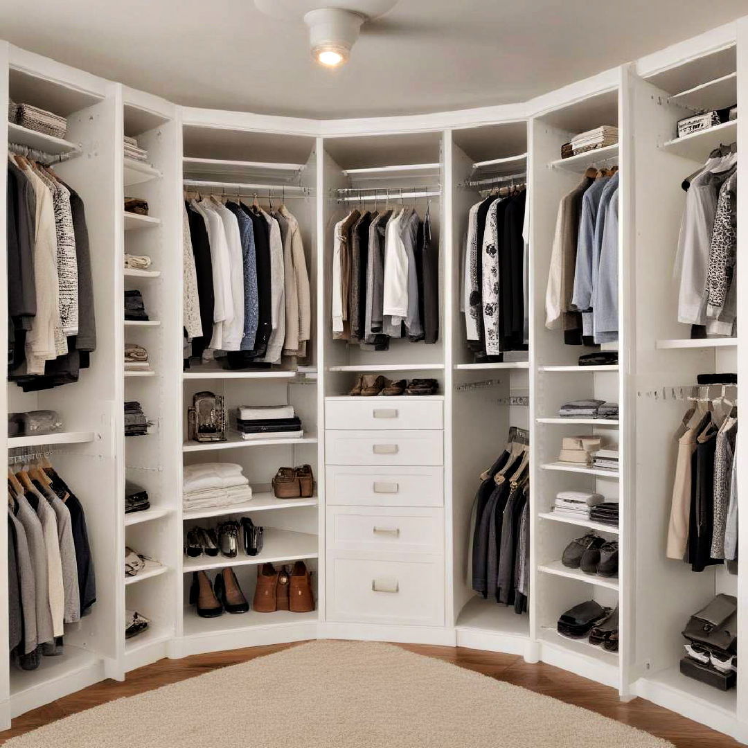 corner closet