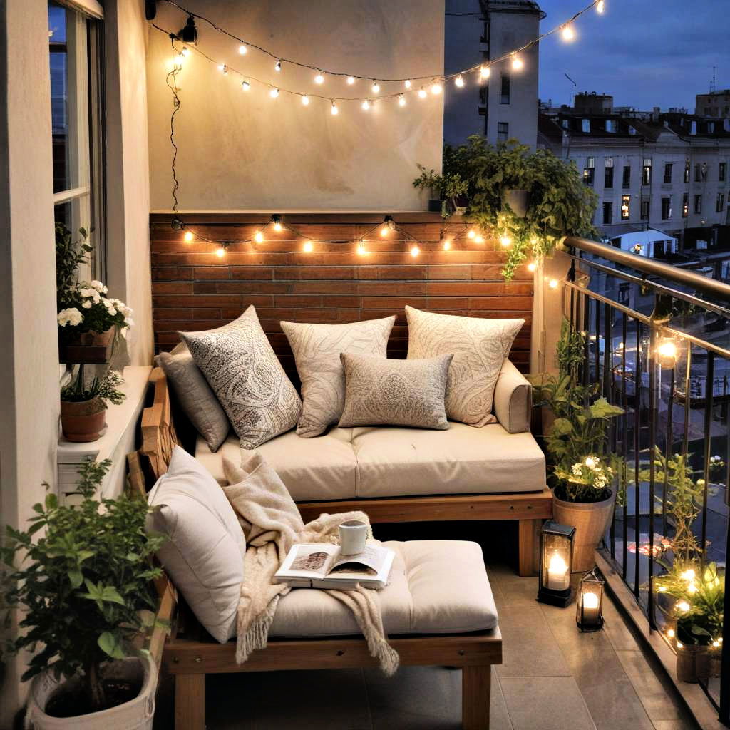 cozy reading nook