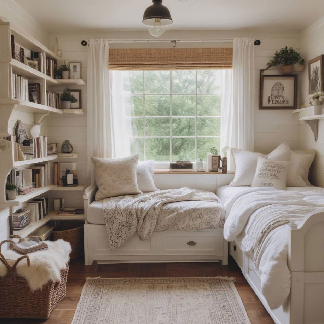 cozy reading nook