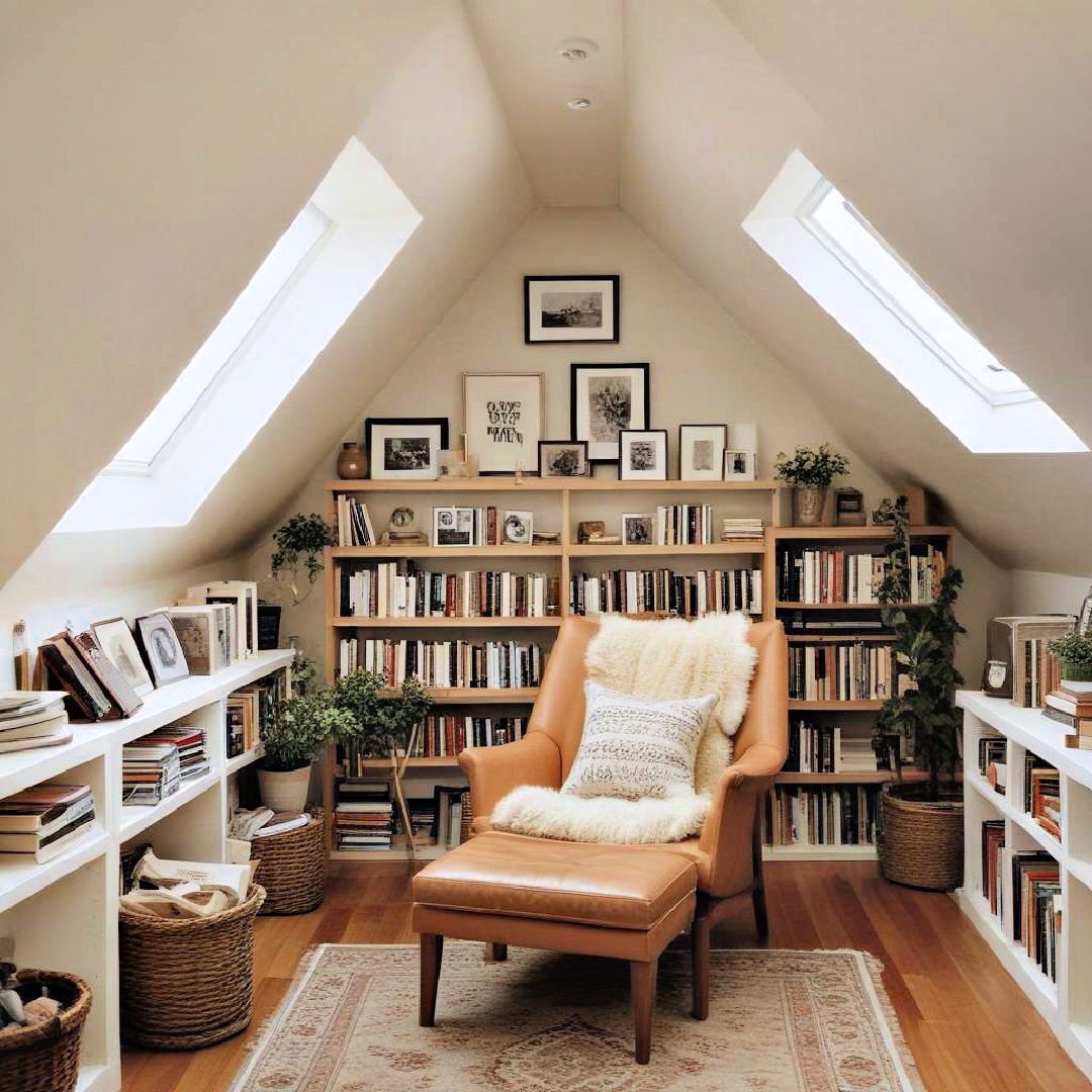 cozy reading nook