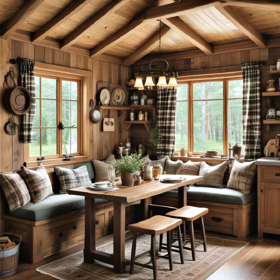 cozy seating area