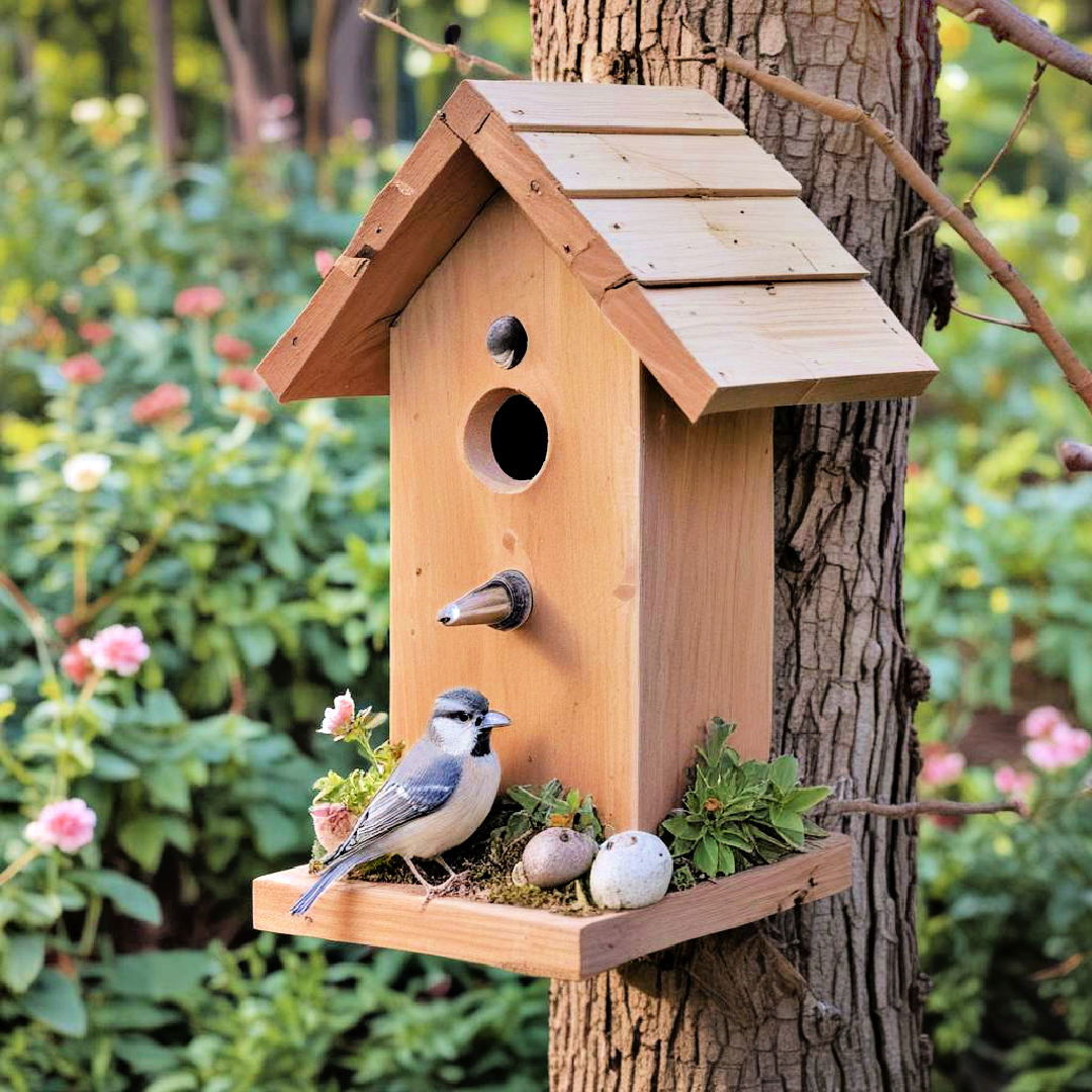 craft a birdhouse