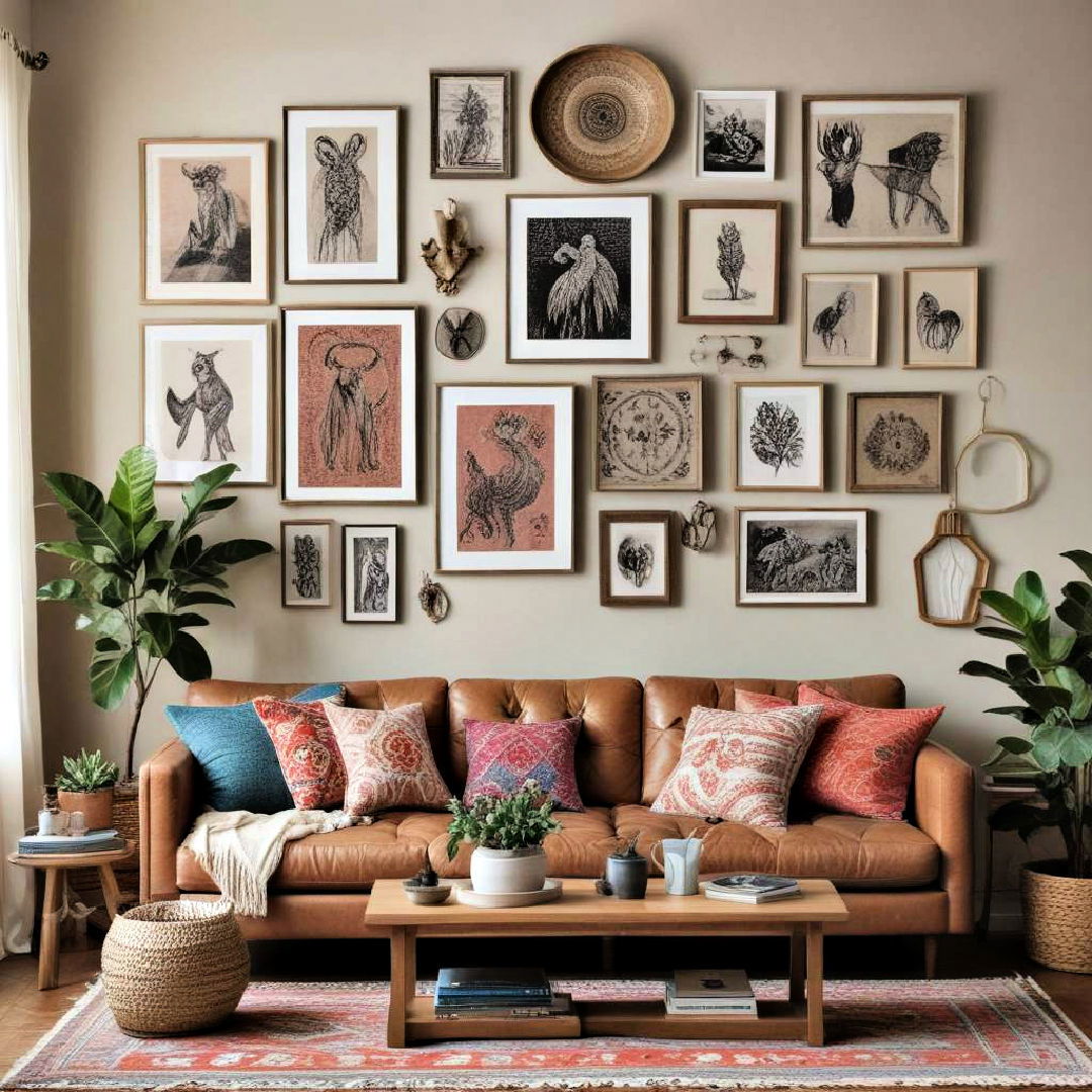 create a gallery wall
