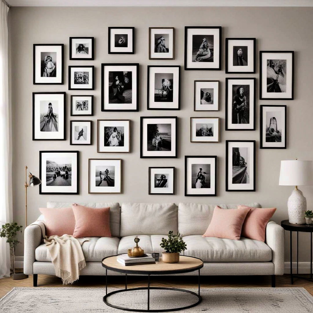 create a gallery wall