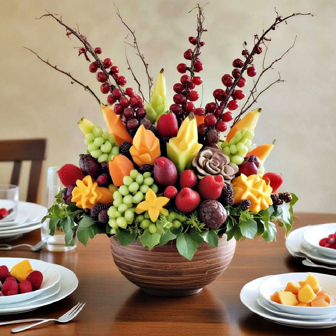 create an edible arrangement