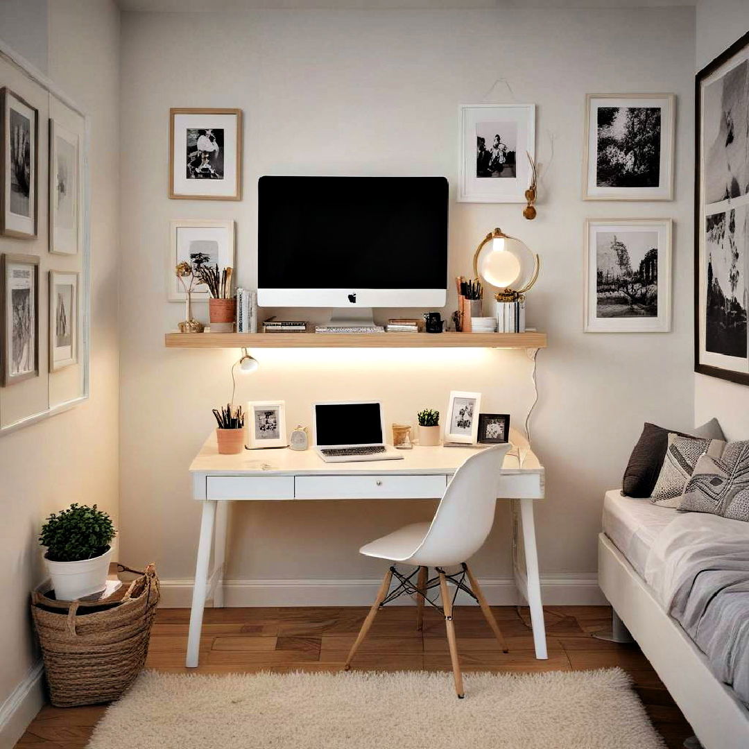 creative workstation nook