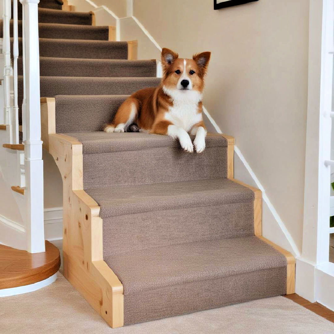 customized dog stairs