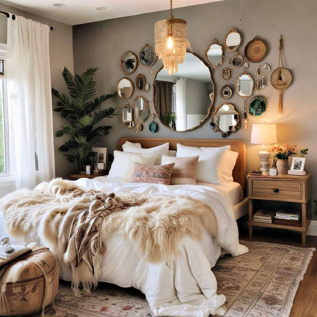 decorate with mirrors