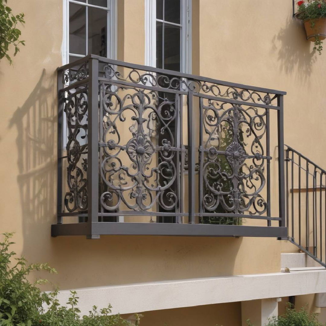 decorative iron grilles