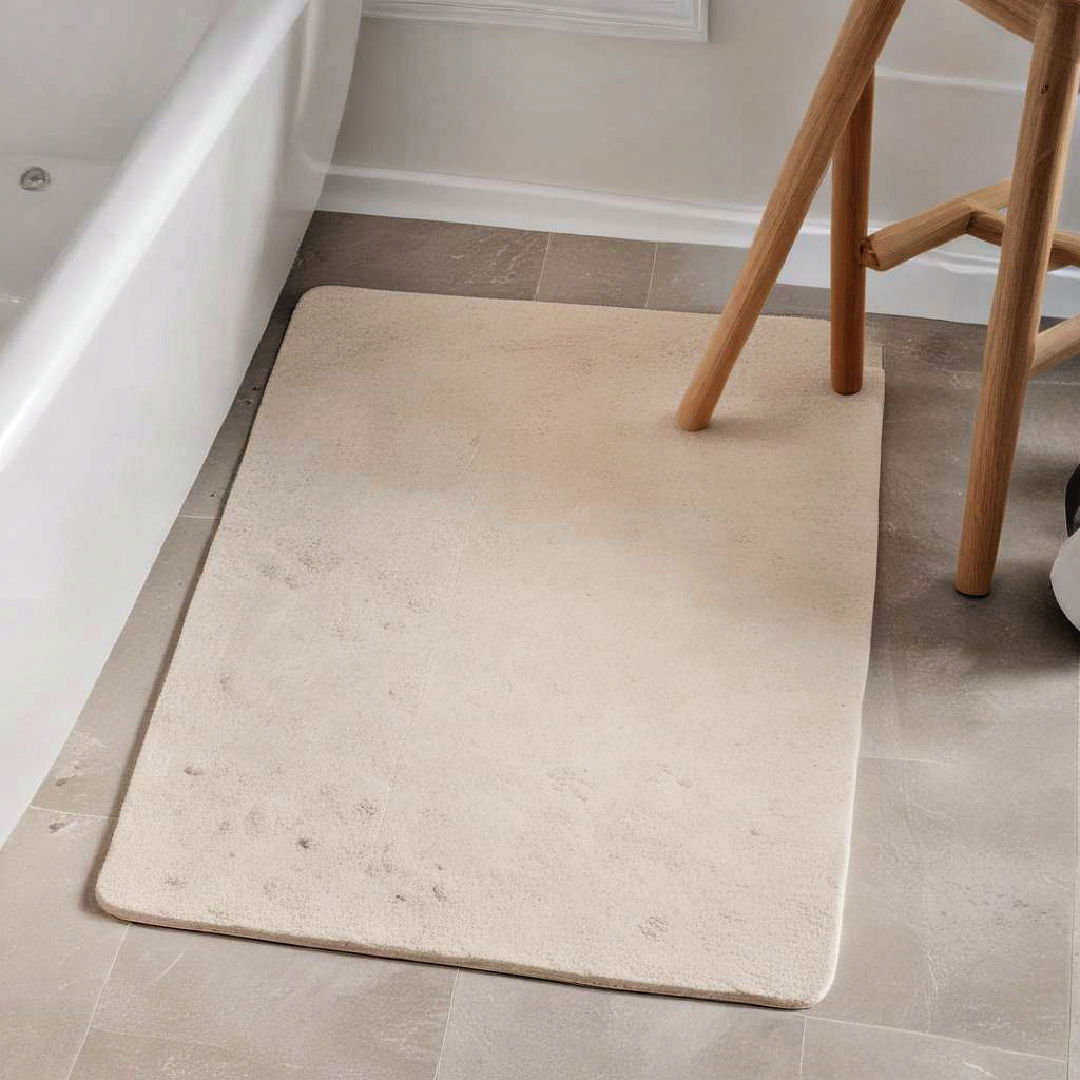 diatomaceous earth bath mat