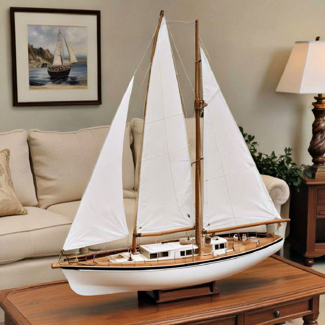 display model sailboats