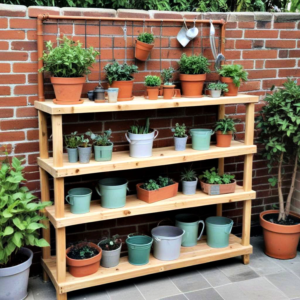 diy potting station